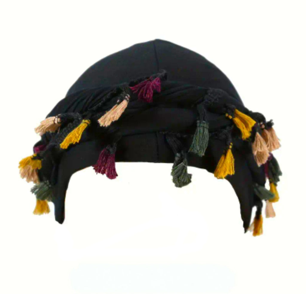 Tasseled Halo Turban