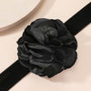 Black Rose Choker Necklace