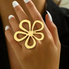 Classic Flower Statement Ring