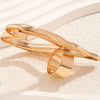 Double Hearted Statement Ring