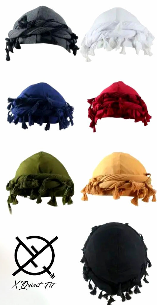 Tasseled Halo Turban