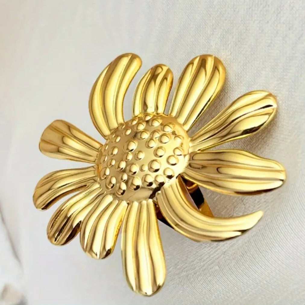 Sunflower Statement Ring