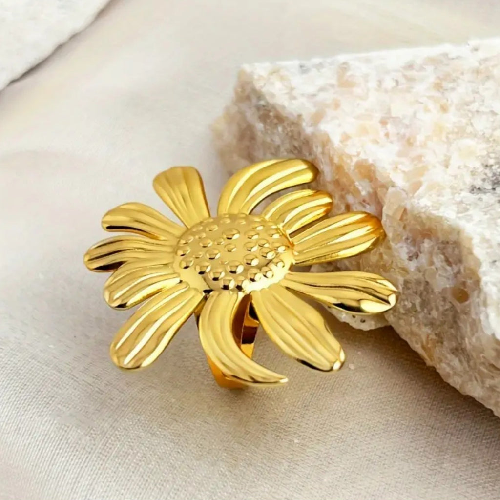 Sunflower Statement Ring