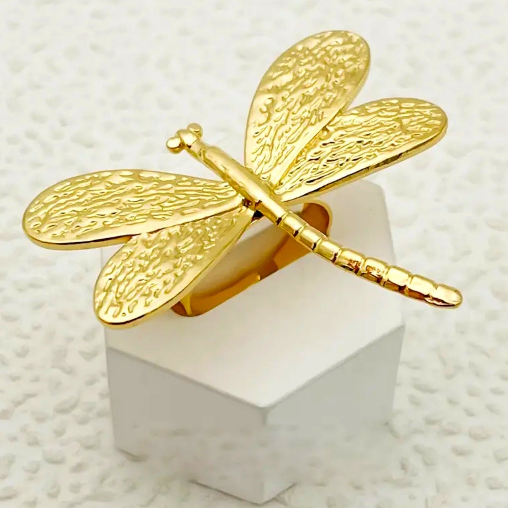 Dragon Fly Statement Ring