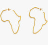 Africa Shape Earings