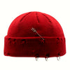 Distressed Pin Me Beanie