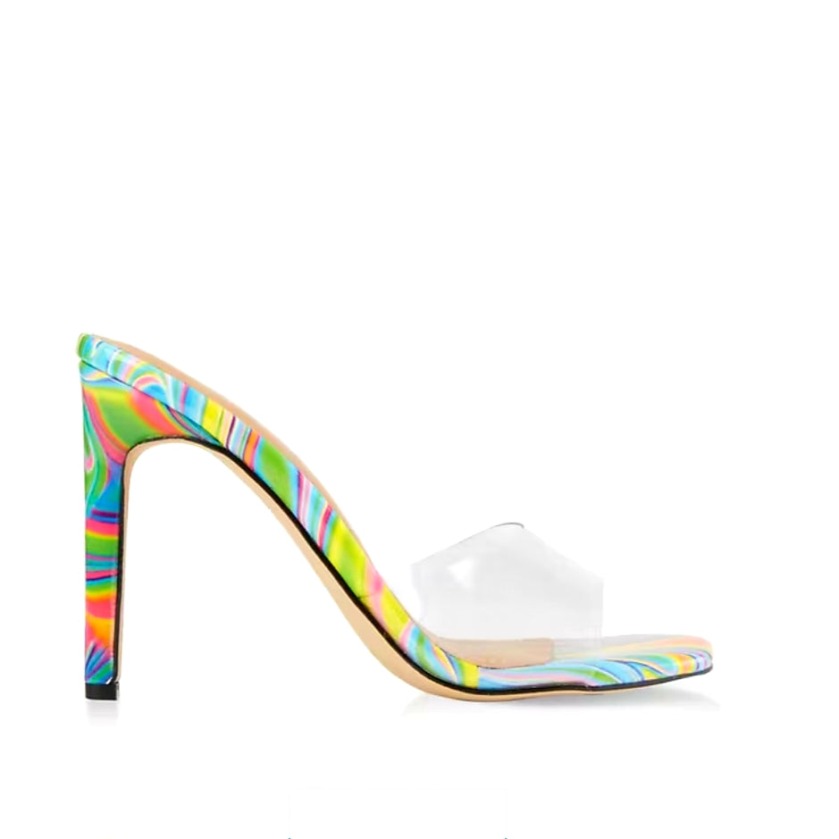 Clear Range Color Heels