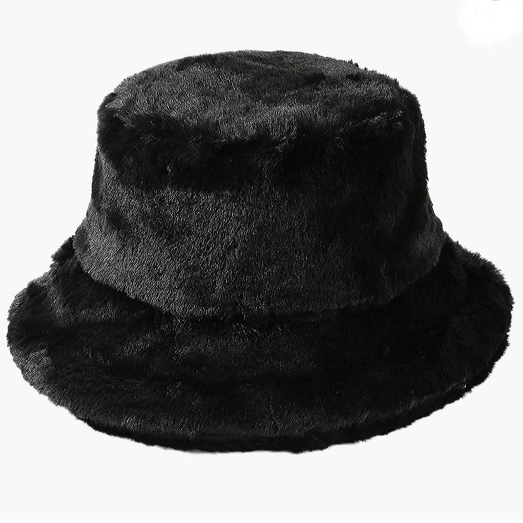 Multi Style Faux Fur Bucket Hat