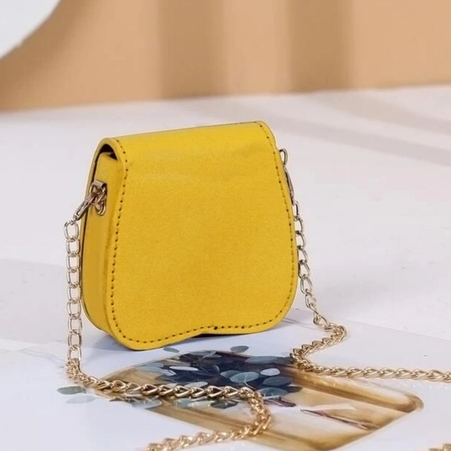 Golden Hearted Mini Bag/Belt