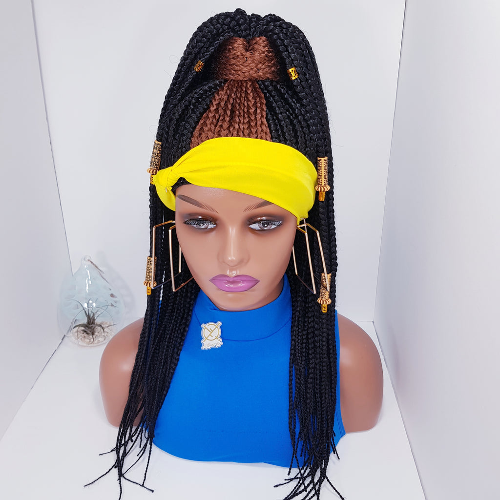 InstaWig Long Ponytail - Box Braids