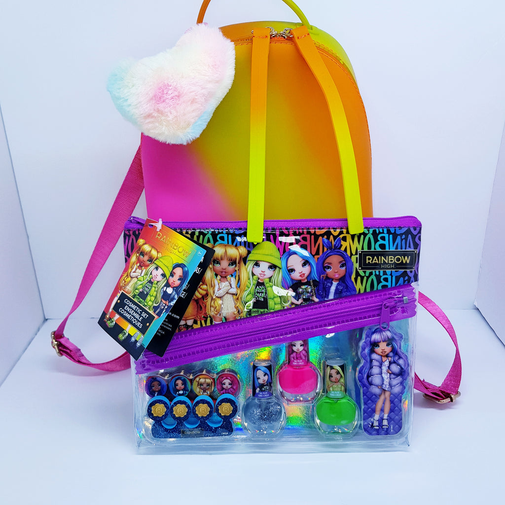 Rainbow High 5 Piece Backpack & Lunch Box Set