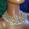 Crxstal Pearl Necklace