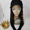 InstaCap Wig Colored Jeweled Collection - Box Braids