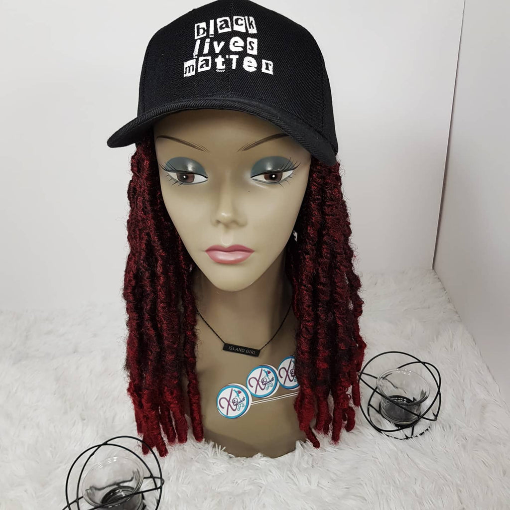 InstaCap Wig BLM Butterfly Locs Bob Wigs