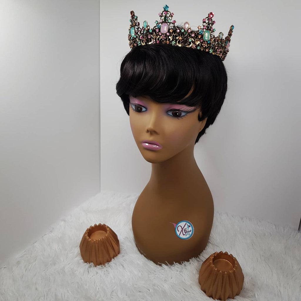 Pixie Mushroom Human Hair Wig