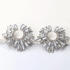 Chrystal Flake Earring